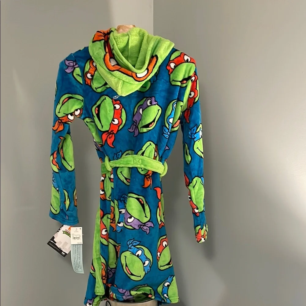 Nickelodeon Teenage Mutant Ninja Turtles Robe nwt large youth 12-14